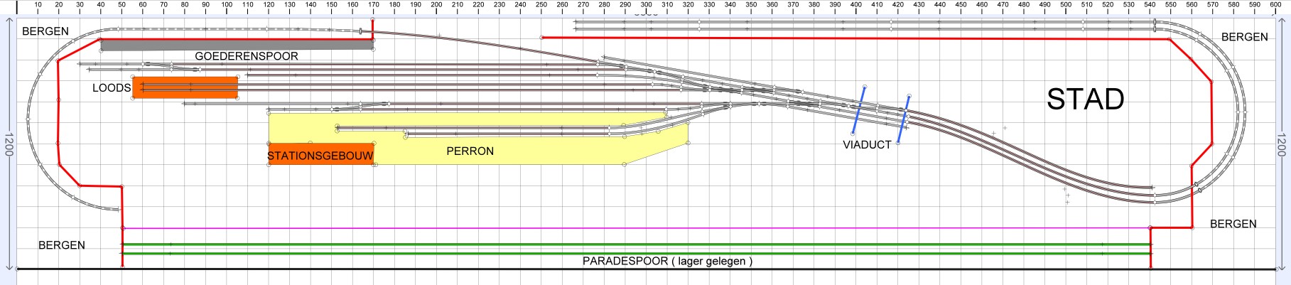 Station Fictief Baanplan Peco Code 55 - doorgaand goederen incl. paradespoor.jpg