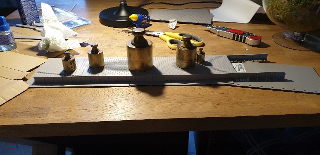 het begin , waar een paar oude gewichten al niet goed voor zijn.